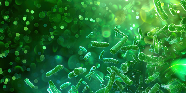 Emerald Quorum Sensing in Bacterial Communities: Microscopic exploration of emerald-colored quorum sensing molecules regulating bacterial communication and collective behaviors in biofilms