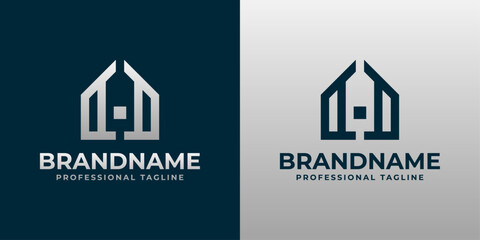 Letters CD Home Logo, suitable for any business with CD or DC initials