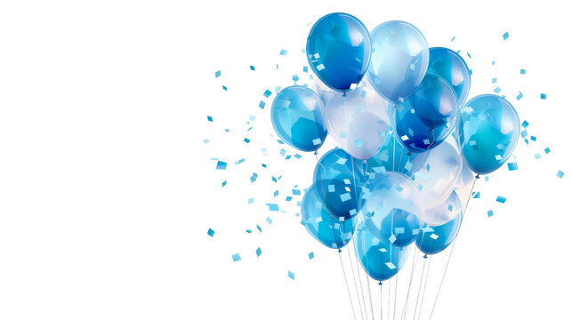 Fototapeta Blue balloons