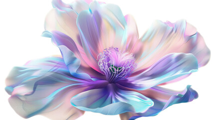 Iridescent flower