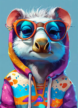 Daeodon animal