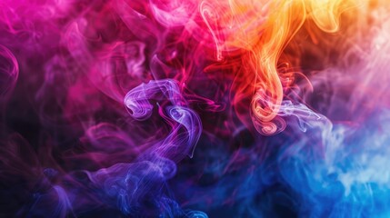 Fototapeta premium Creative background with multiple colors