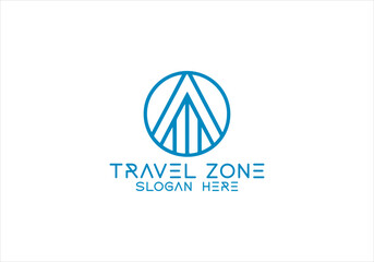 Travel Agency Corporate Business Minimal Logo