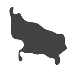 Uttar Pradesh map illustration