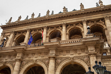 Obraz premium State opera in Budapest in May 2023.High quality photo.