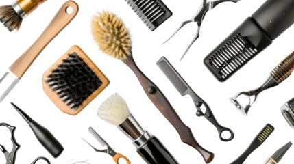 Barber tools, beauty salon 