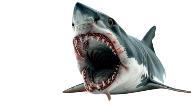 Animal shark fish aggression