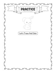 Animals how to draw coloring activity book for kids