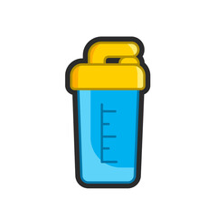 Sport equipment, gym accessories, training items, gym and fitness icon bottle of water