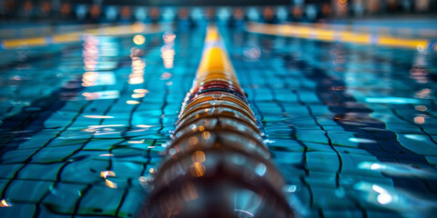 Sport swimming pool shot 
