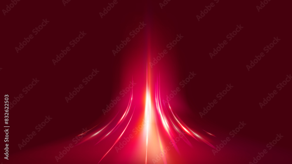 Wall mural vertical light speed movement abstract vector background