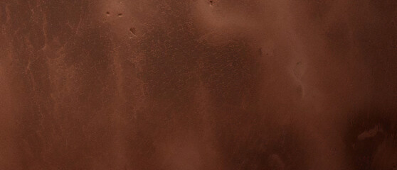 Fototapeta premium dunkelbraun gefärbter Grunge-Hintergrund oder Textur