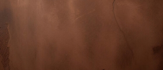 Fototapeta premium dunkelbraun gefärbter Grunge-Hintergrund oder Textur