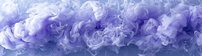 Obraz premium Abstract wave of collide blue, purple, and pink smoke. Best for banner abstract background.