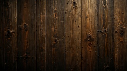 Naklejka premium old wooden background with weathering on the surface, wallpaper, copy space background, made with AI generative