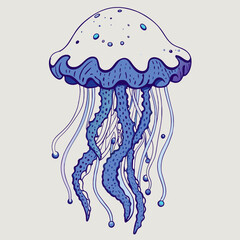 jellyfish vector