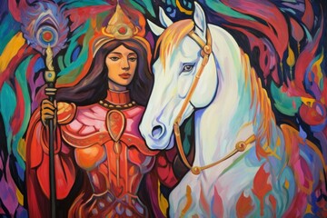 A stalwart and valiant paladin, sworn to protect the innocent and uphold justice. - Generative AI