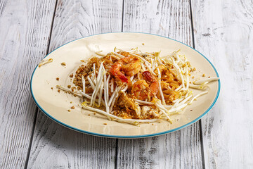 Pad thai - noodle with shrimps