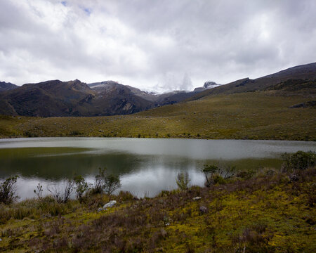 Laguna proveniente del Glaciar PNN El Cocuy, Boyac&aacute;, Colombia