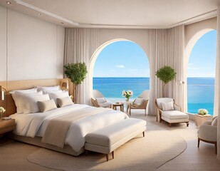 Where Luxury Meets Minimalism: A Modern Bedroom Experience, The Modern Bedroom for Relaxation, room, interior, hotel, bedroom, bed, home