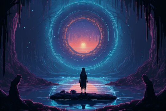 A mysterious and enigmatic oracle, gifted with prophetic visions and a deep connection to the ethereal plane. - Generative AI
