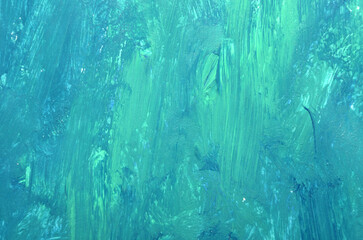 
simple background of streaks in green and blue colors