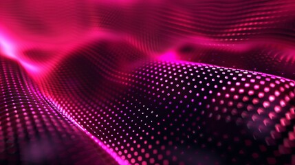 Obraz premium Digital background, structured mesh of cyber lines and dots creating a cutting-edge visual