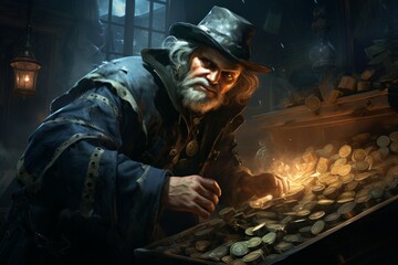 A cunning and agile thief, adept at bypassing traps and pilfering valuable treasures. - Generative AI