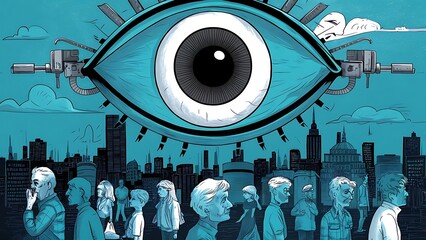 Big brother is watching you, age of surviellance
