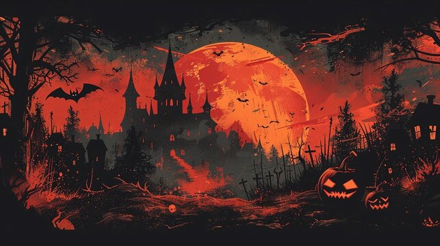 Design a poster for a Halloween costume contest