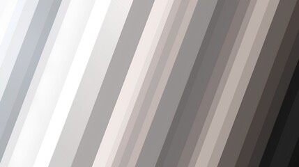  Minimalistic gradient background with stripes of different shades of grey. Abstract texture for design, cover or banner.