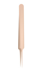 Simple metal tweezer. vector illustration