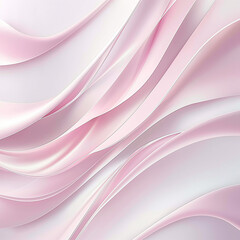 abstract background with pink and white waves, a gradient of light in the interior, background for presentation design, wallpaper, banner, poster or cover.