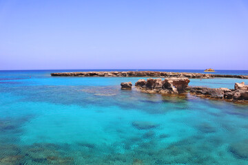 Turtle Bay near Protaras, Cyprus