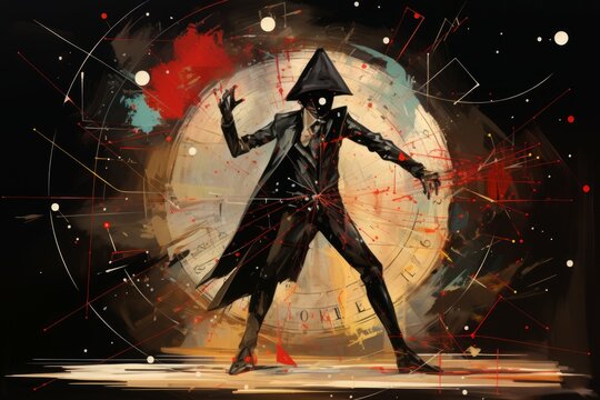 A calculating and ruthless assassin, dispatching targets with precision and remaining unseen. - Generative AI