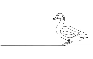 Mommy duck. duck, fast delivery, Mommy duck, duck Continuous single one line art drawing,
Duck single continuous one line out line vector art drawing and tattoo design. Vector duckling little hand dra