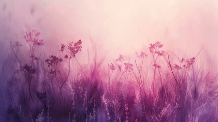 Subtle and graceful backdrop in shades of pink and purple