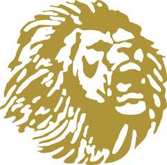 lion head vector