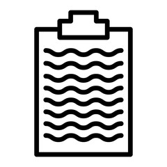 Paste Vector Flat Icon Design