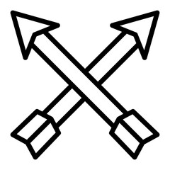 Arrows Vector Flat Icon Design