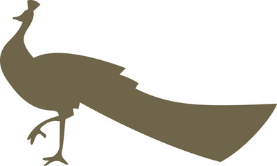 illustration of a cartoon bird