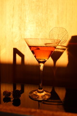 cocktail in the bar