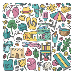 Summer illustrations