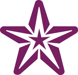 pink star icon