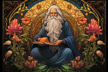 A wise and revered elder, sought after for their sage advice and profound wisdom. - Generative AI