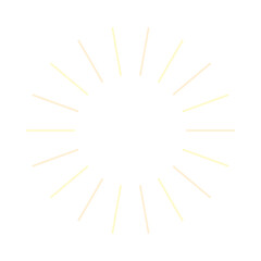  An abstract isolated retro boho sunburst shape design element.