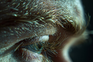 A close-up of a mole on a person&acirc;&euro;&trade;s forearm, with the skin texture and tiny hairs in sharp focus,