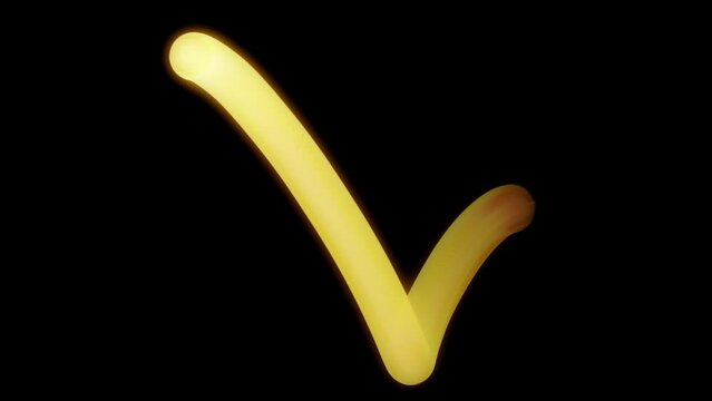 Light Painting Element - Cross X Check Mark