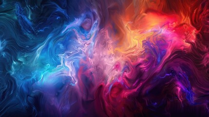 Vibrant abstract background blending colors
