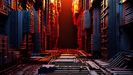 Fototapeta premium Beyond the Obvious | AI Reveals Hidden Beauty in Everyday Textures